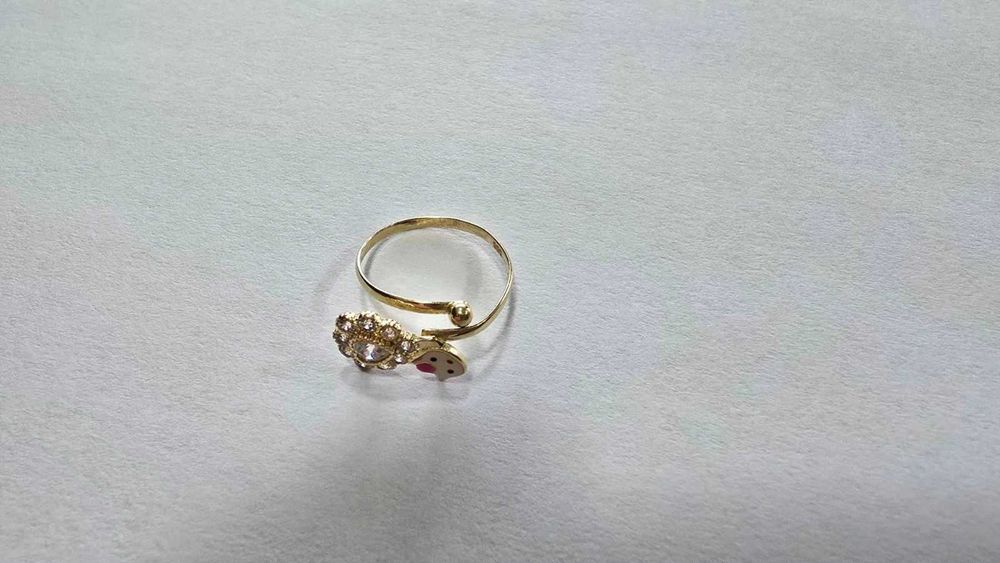 Златен детски пръстен 14к проба 585