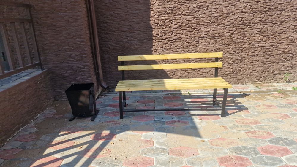 Лавки скамейки урны