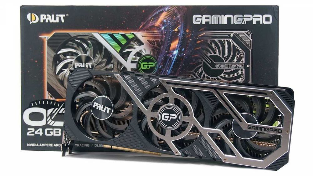Видеокарта Rtx 3090 24gb!