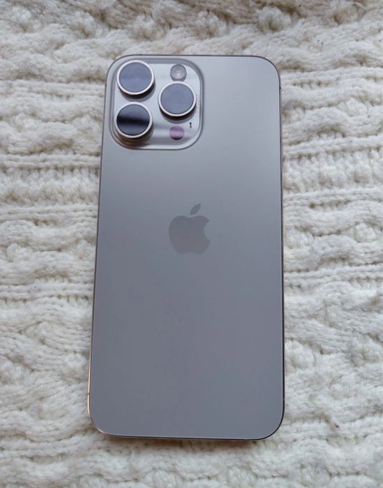 Iphone 15 pro max natural titanium 256gb