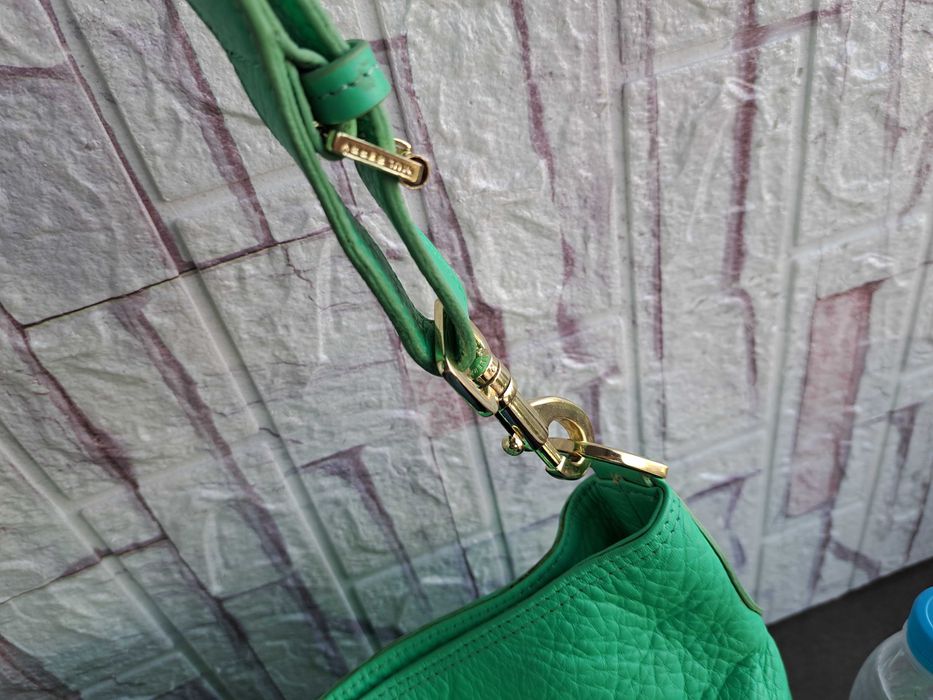 дамска чанта, Mulberry,голяма зелена торба-естествена кожа