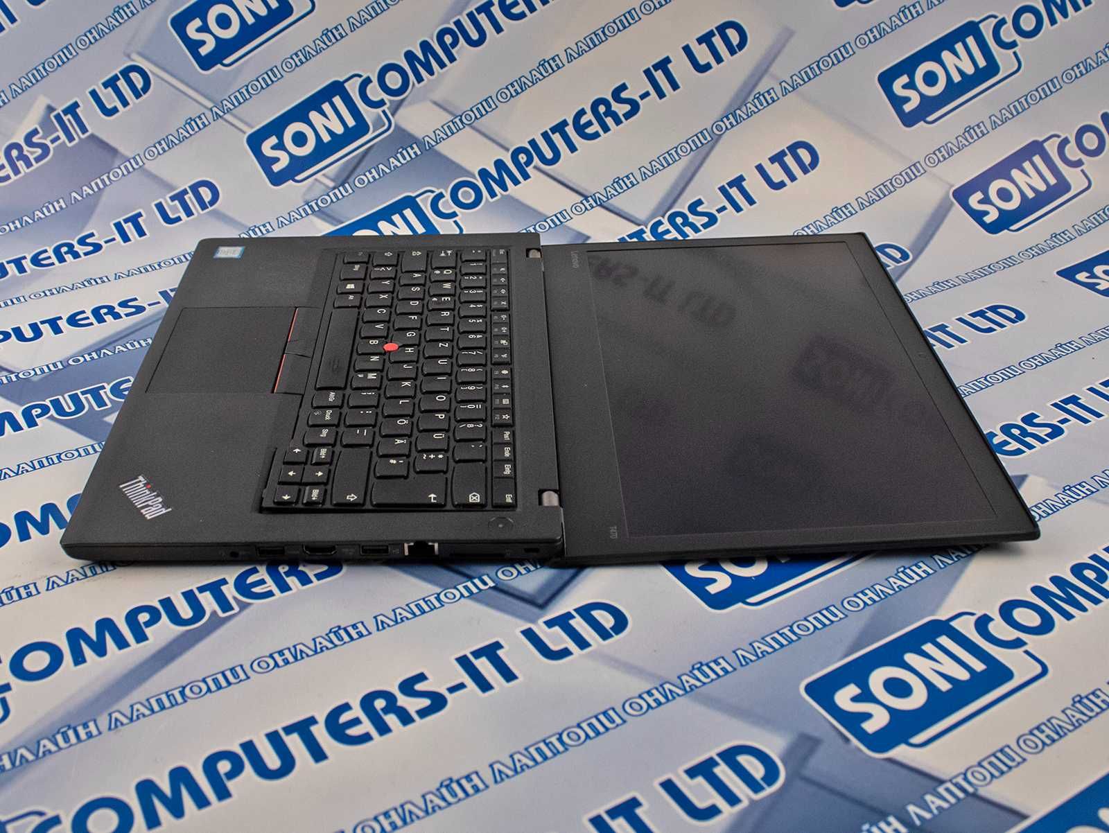 Лаптоп Lenovo T470 / I5-7 / 8GB DDR4 / 240 GB SSD / 14"