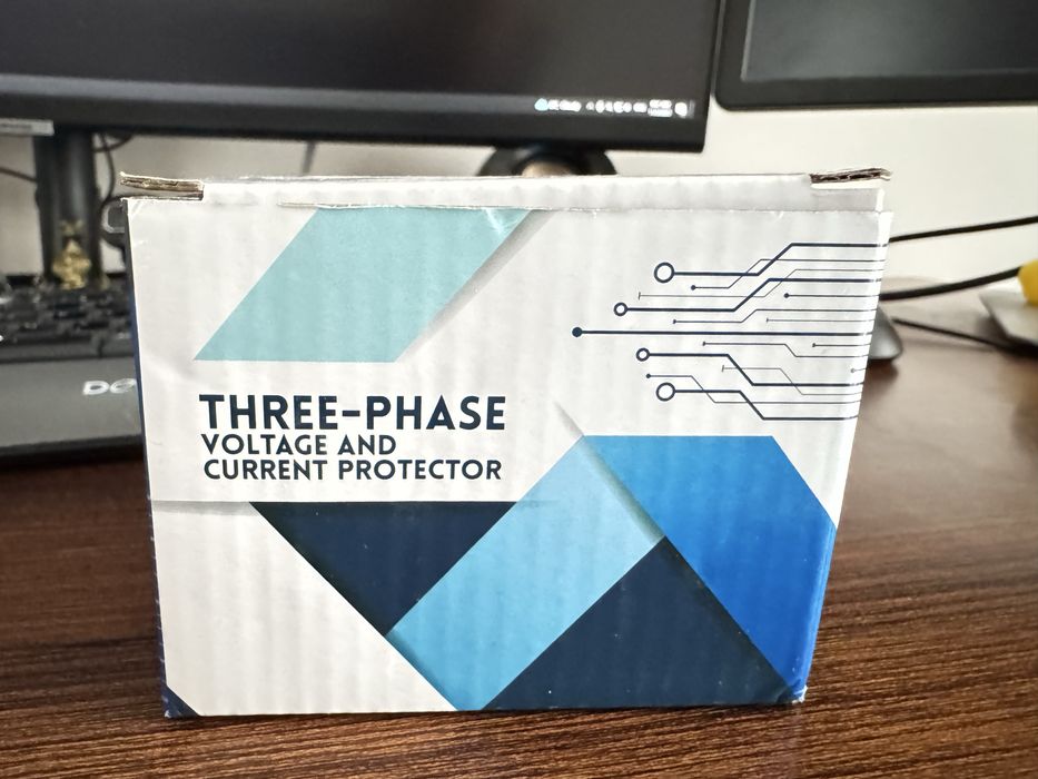 Releu trifazat de protectie la tensiune si curent 63A TAXNELE TVPS3-63