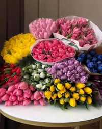 Цветы тюльпаны букеты