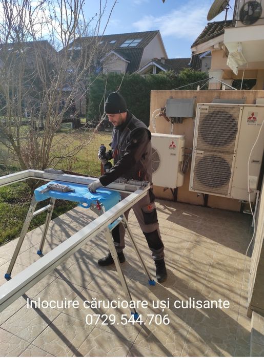 Reparatii termopane reglaje, plase insecte,plase rulou,plase plisse