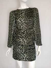 Rochie mini cu print leopard Vero Moda