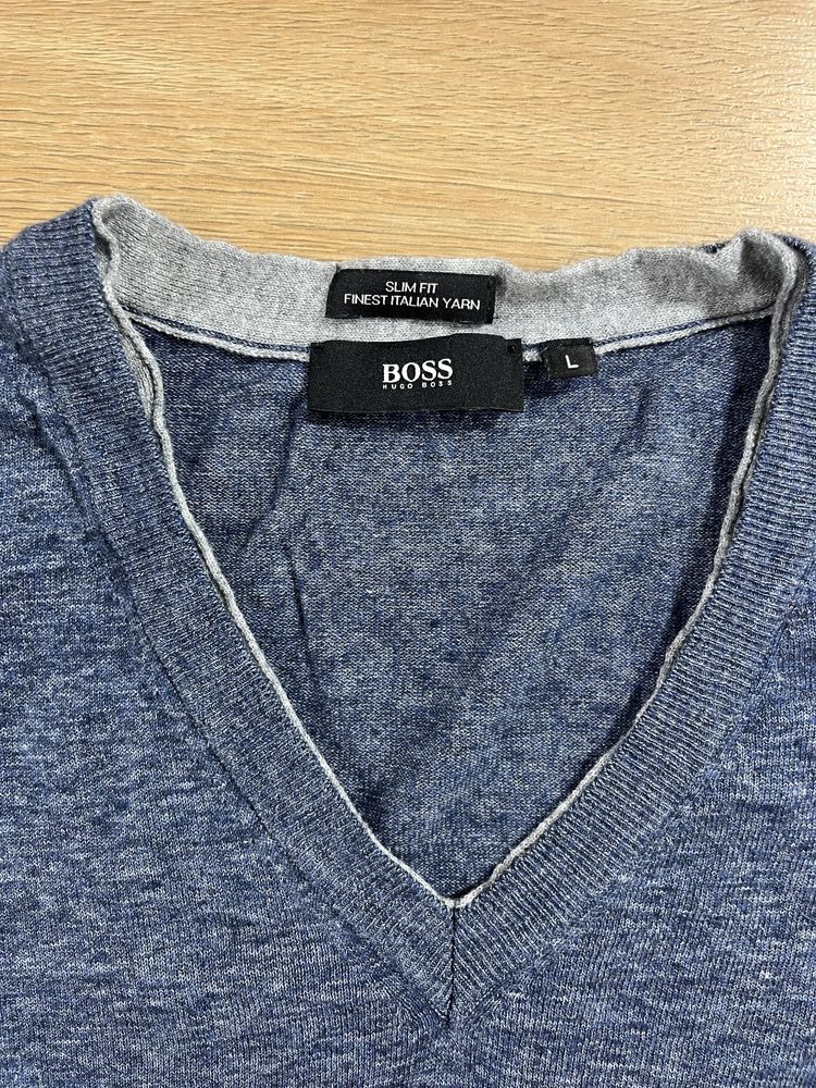 Fred Perry мъжки пуловер мерино вълна размер L