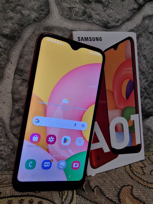 Самсунг А01 в хорошем состоянии