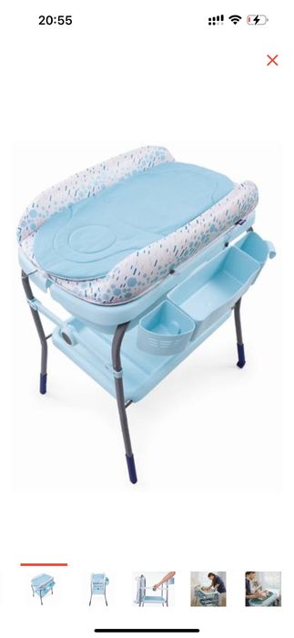 Пеленальный столик ванночка