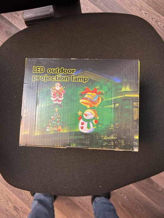 Proiector LED de exterior si interior YAZEKY, iluminat festiv