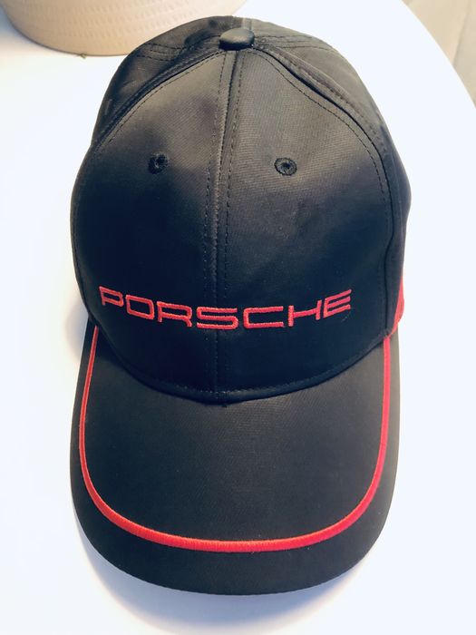sapca neagra/ rosu, Porsche