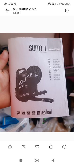 Home Trainer Smart Elite Suito‑T – Antrenament ca pe șosea