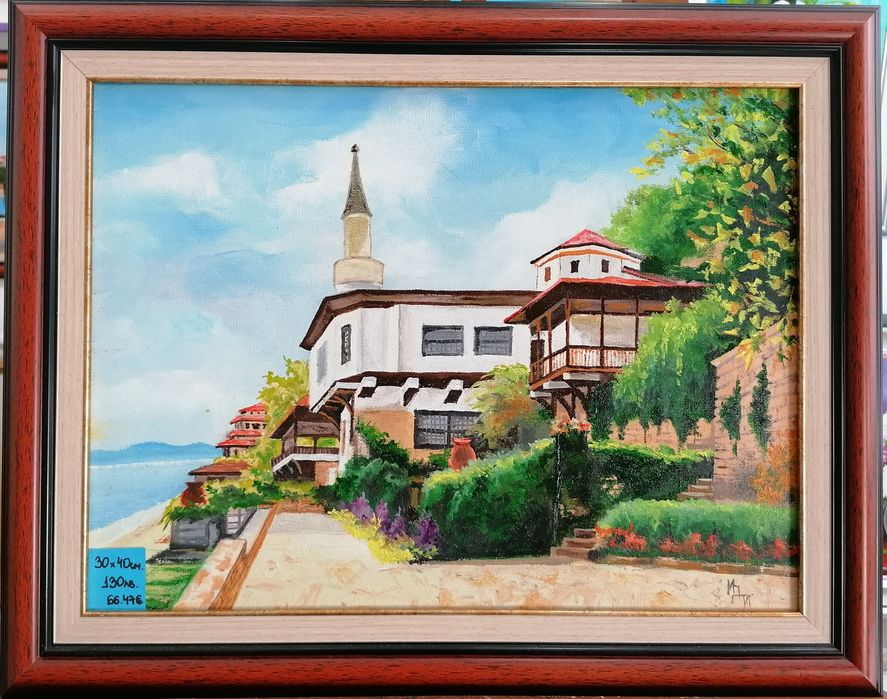 9бр.картини с маслени бои