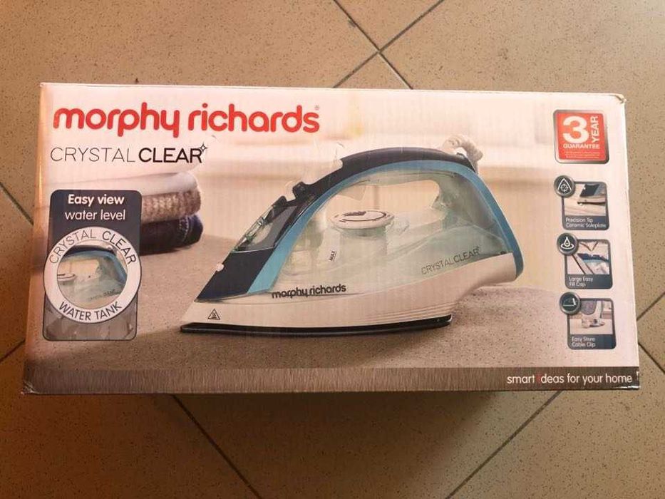Fier de calcat Morphy Richards Crystal Clear Blue C55 300300, 2400W