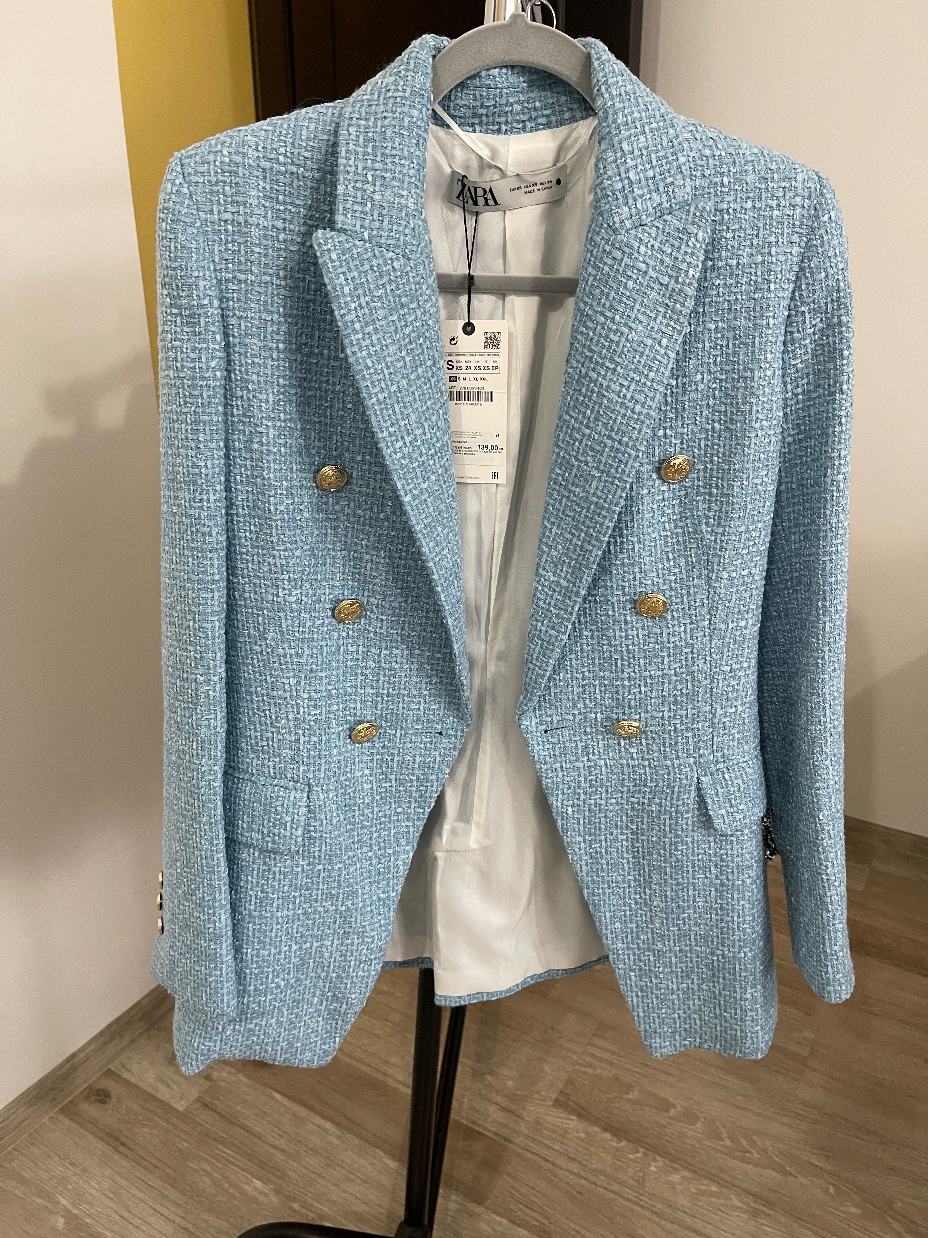 Zara ново сако букле