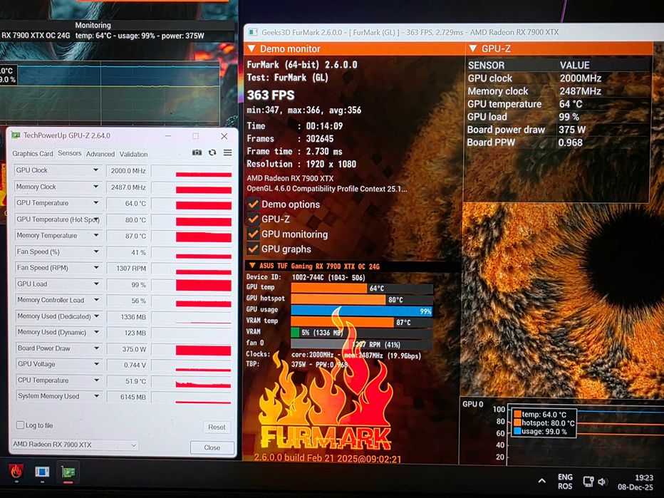 PC Gaming Ryzen 9 5900X, RX 7900 XTX OC 24GB, 32GB DDR4, SSD M.2 1TB