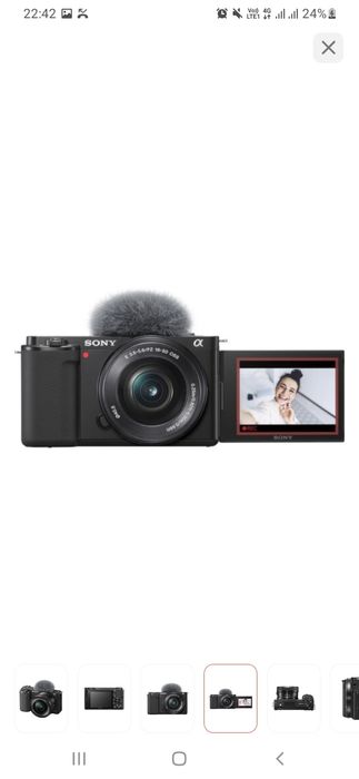 видиокамера Sony zve 10