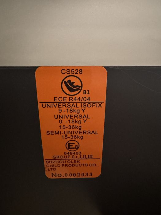 Scaun auto Coccolle prindere isofix