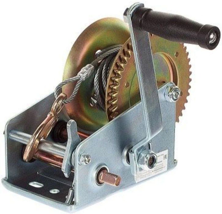 Лебедка ручная 350_700 -кг tro'st uzunligi 6.5  . 7  mm uzunlikda