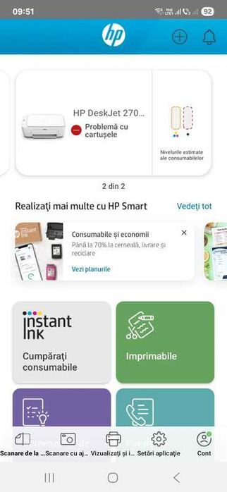 HP Deskjet 2710 – pentru piese / reparații