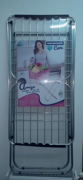 Uscator de rufe extensibil, aluminiu