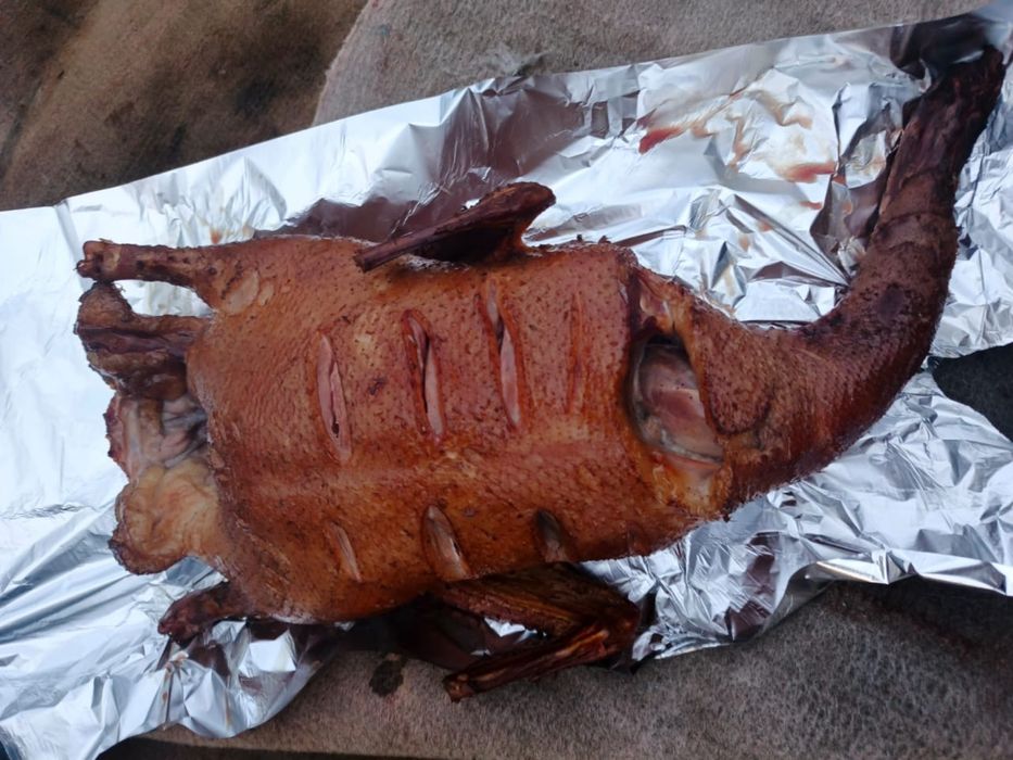 Копченое утиное мясо
