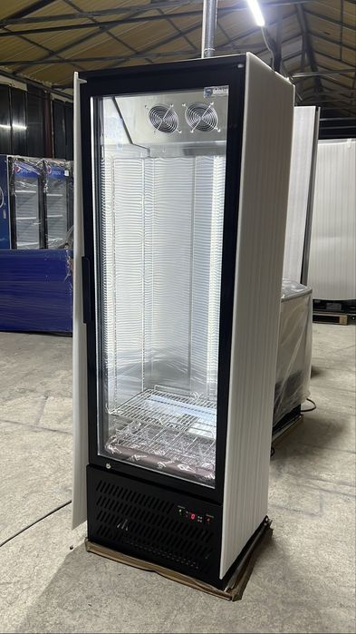 Vitrina frigorifica verticala/interior inox/racire ventilata/187cm/NOU