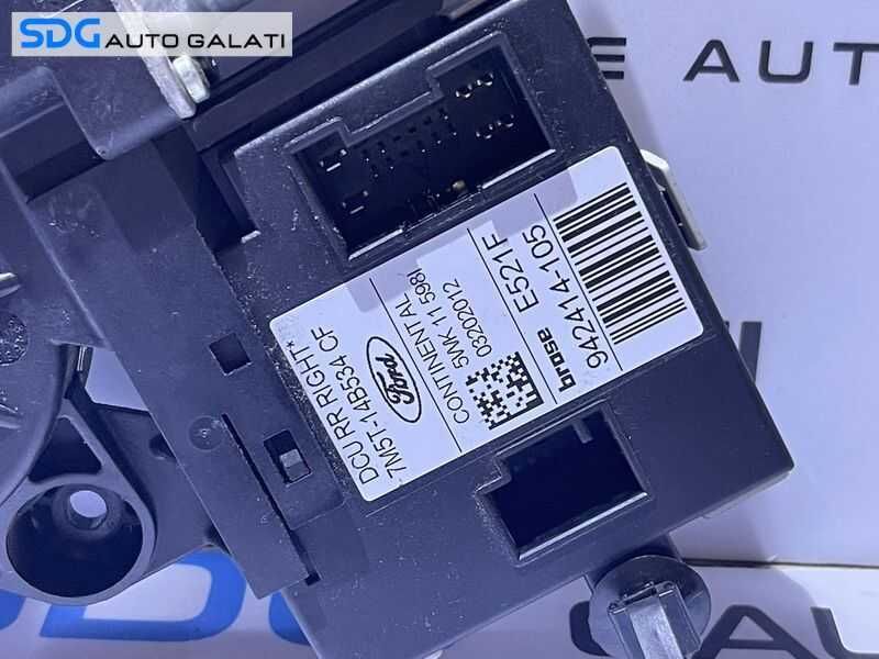 Motoras cu Modul Calculator Usa Portiera Dreapta Spate Ford Kuga 1 2008 - 2012 Cod 7M5T-14B534-CF 7M5T14B534CF
