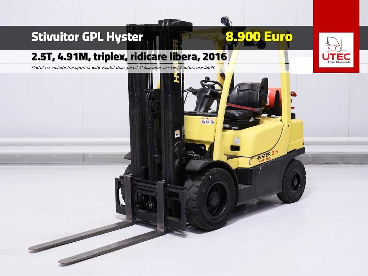 Stivuitoare GPL de la 5900 de euro - marci premium