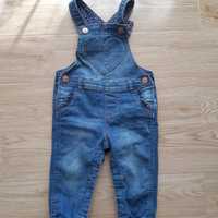 Salopeta denim H&M, masura 74 pentru bebe