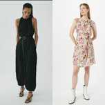 Гащеризон Massimo Dutti и Копринена рокля Weekend Max Mara