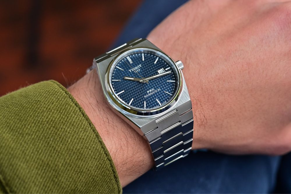 Ceas Tissot PRX albastru
