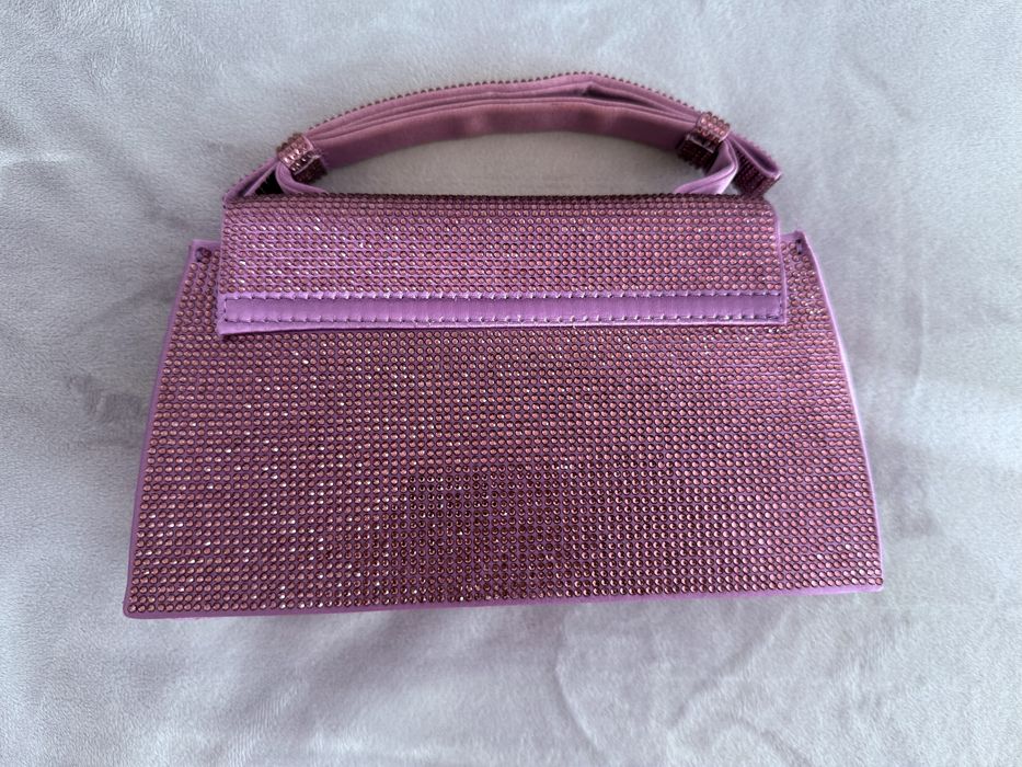 Чанта ZARA , малка , лилава