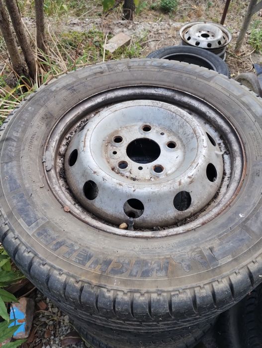 Set cauciucuri 225/65/16c cu jante Citroen
