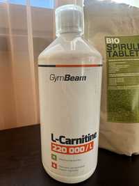 L-karnitine и Spirulina tablets