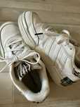 Adidas White Cloudfoam Comfort Sneakers Shoes Animal Print