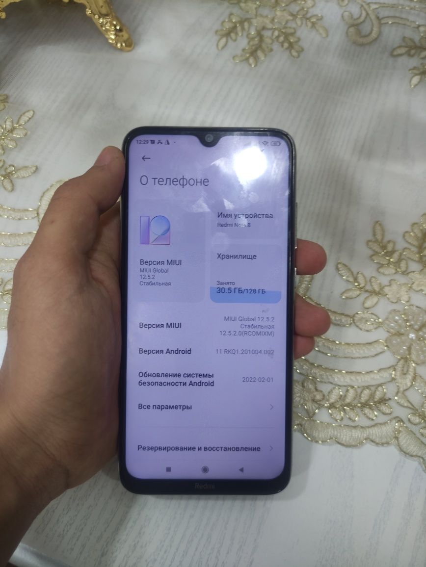 Redmi note 8 moonlight