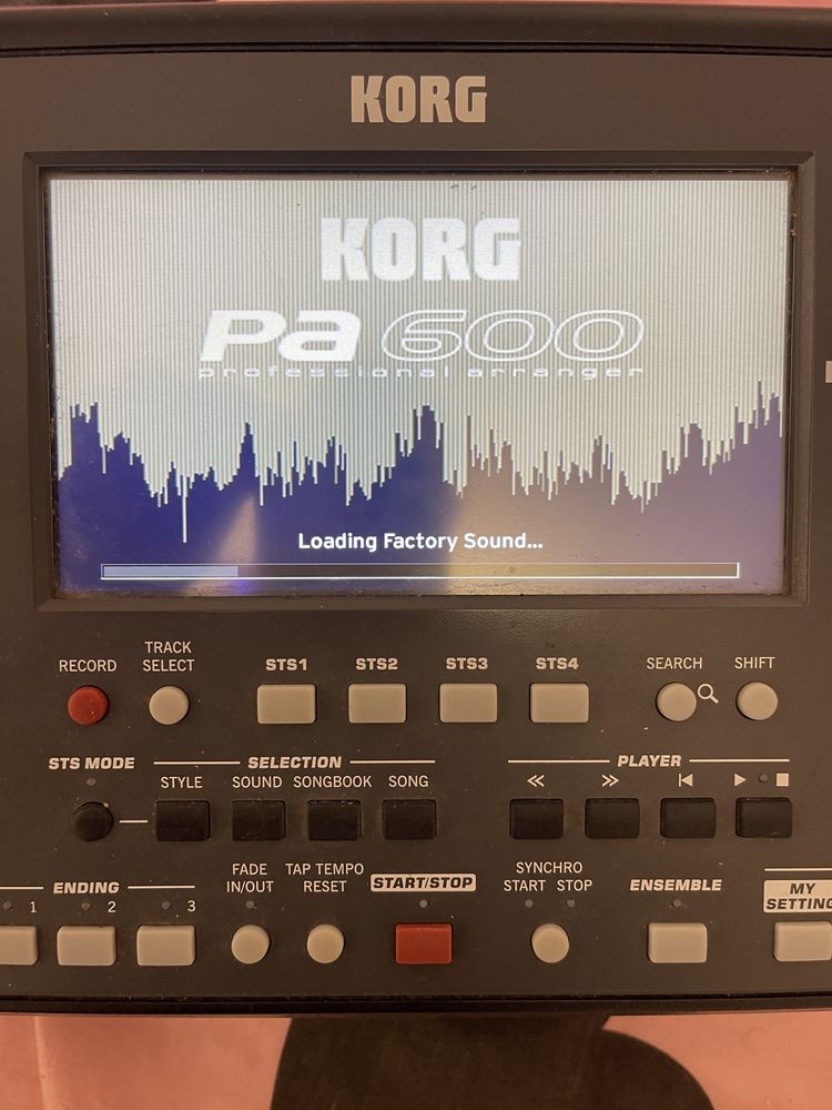 display korg pa 600