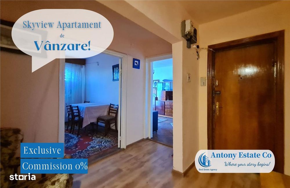 SKYVIEW - apartament 4 camere, de vanzare - Rogerius - Stefan cel Mare