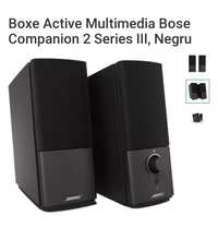 Boxe Active Multimedia Bose Companion 2 Series III, Negru de