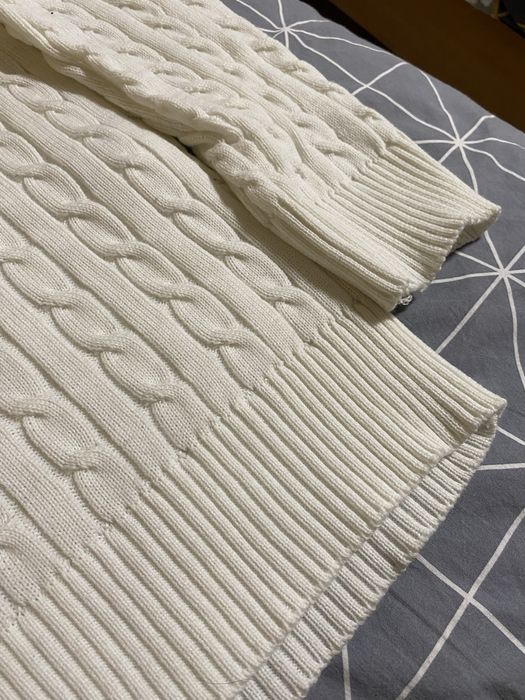 Pulover Ralph Lauren bărbați, crem, mărimea M – purtat o singură dată