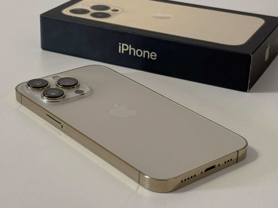 Бартер! Като НОВ! iPhone 13 Pro 256GB Gold (Златен)