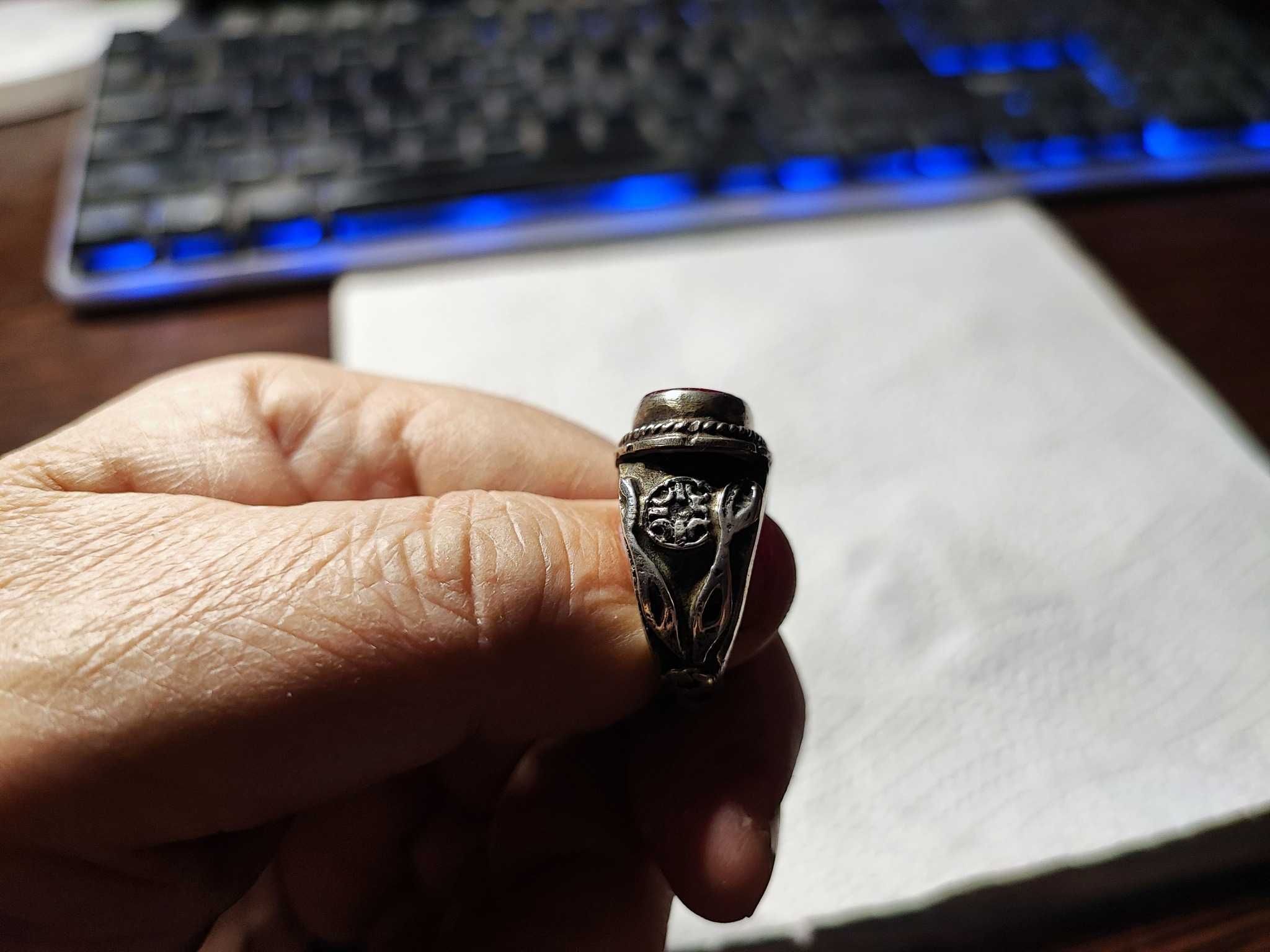 Inel vintage roman cu intaglio