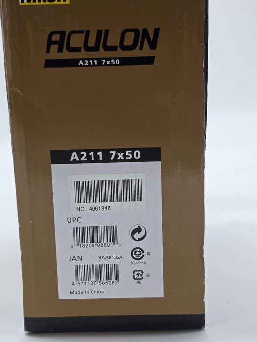 Binoclu Nikon Aculon A211 7x50, produs nou, INTACT