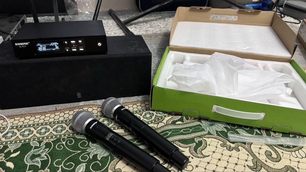 Двойной микрофон Shure QLXD4