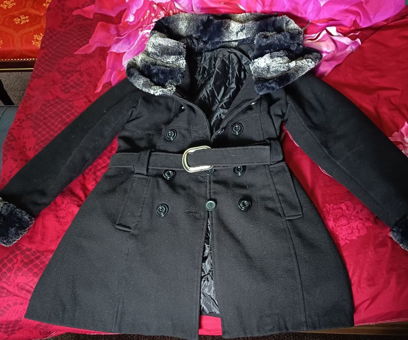 Palton iarnă negru