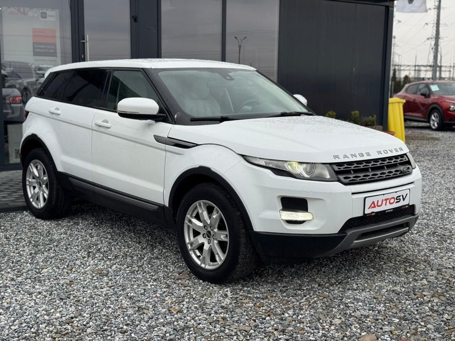 Land Rover Range Rover Evoque 2.2 TD4 4x4 Automat 150CP / Meridian / Piele alba / Garantie 3 ani /