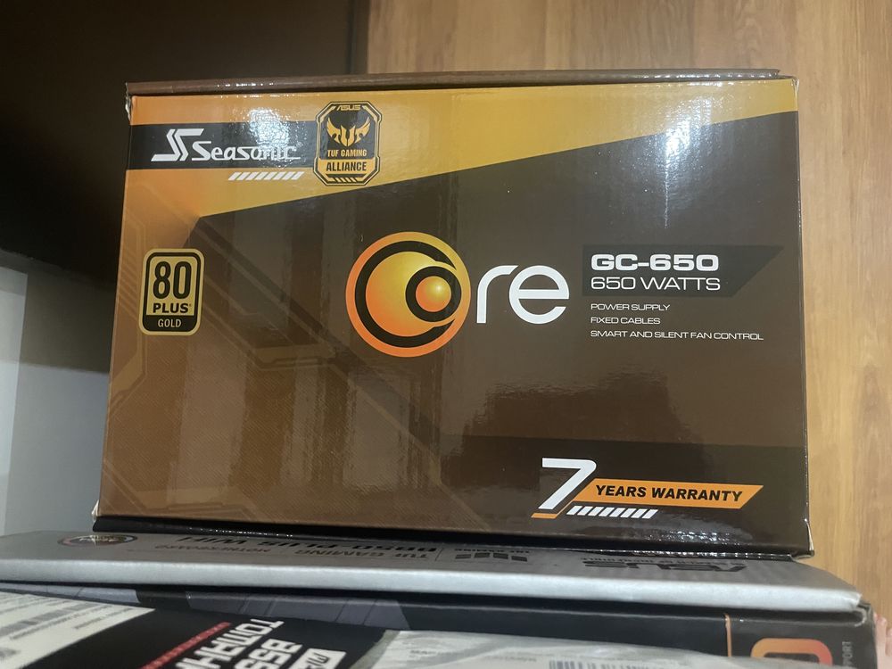 MSI B550 Tomahawk с Ryzen 5800x3d и рам+ захранване