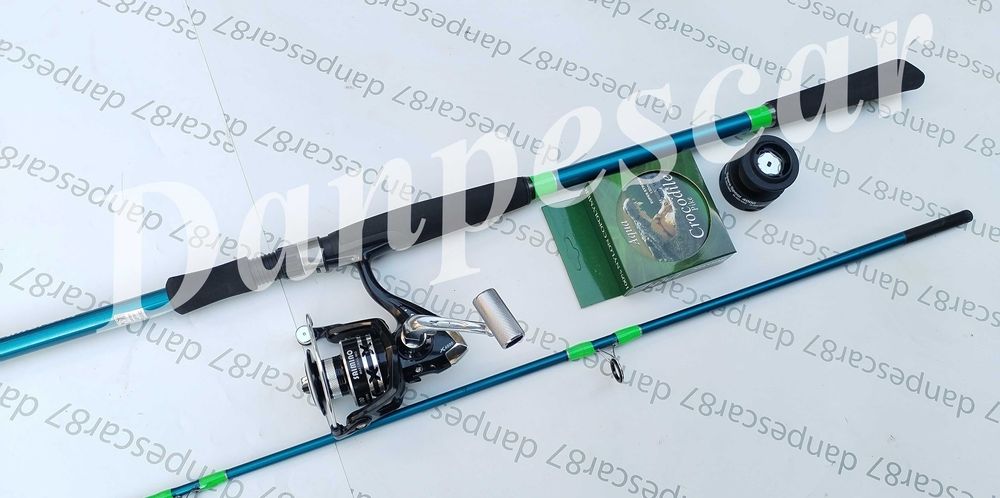 SET Lanseta SAIMINO WHITE AMUR 3m + Mulineta SAIMINO X4000 si150m fir