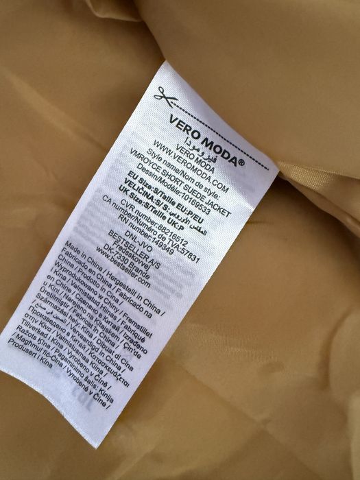 Geaca din piele naturala Vero Moda